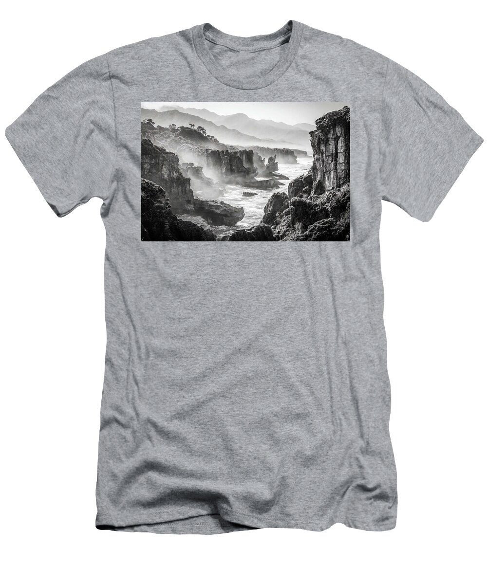 Unique Pancake Rocks Formations on Punakaiki Coast Nathanael Ruiz T-Shirt