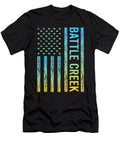 USA Flag Battle Creek Colin Swift T-Shirt