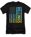 USA Flag Billings Colin Swift T-Shirt