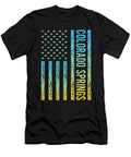 USA Flag Colorado Springs Colin Swift T-Shirt