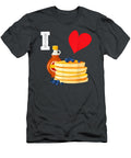 Valentines Breakfast Pancake Lovers I Love Pancakes Roddyb Jenna T-Shirt