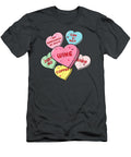 Valentines Day Hearts with Snarky Messages for Grouchy Gals Patrix Mea T-Shirt