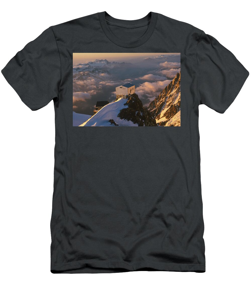 Vallot Hut 4320m in the Normal Road Mario Colonel T-Shirt