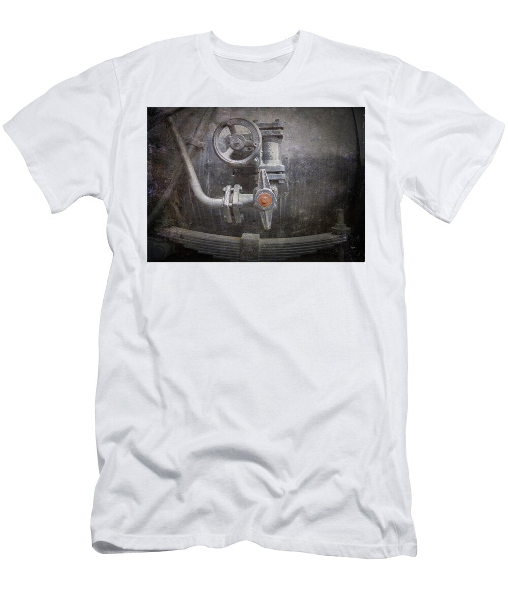 Valve of the Old Steam Locomotive Ksavera Art T-Shirt
