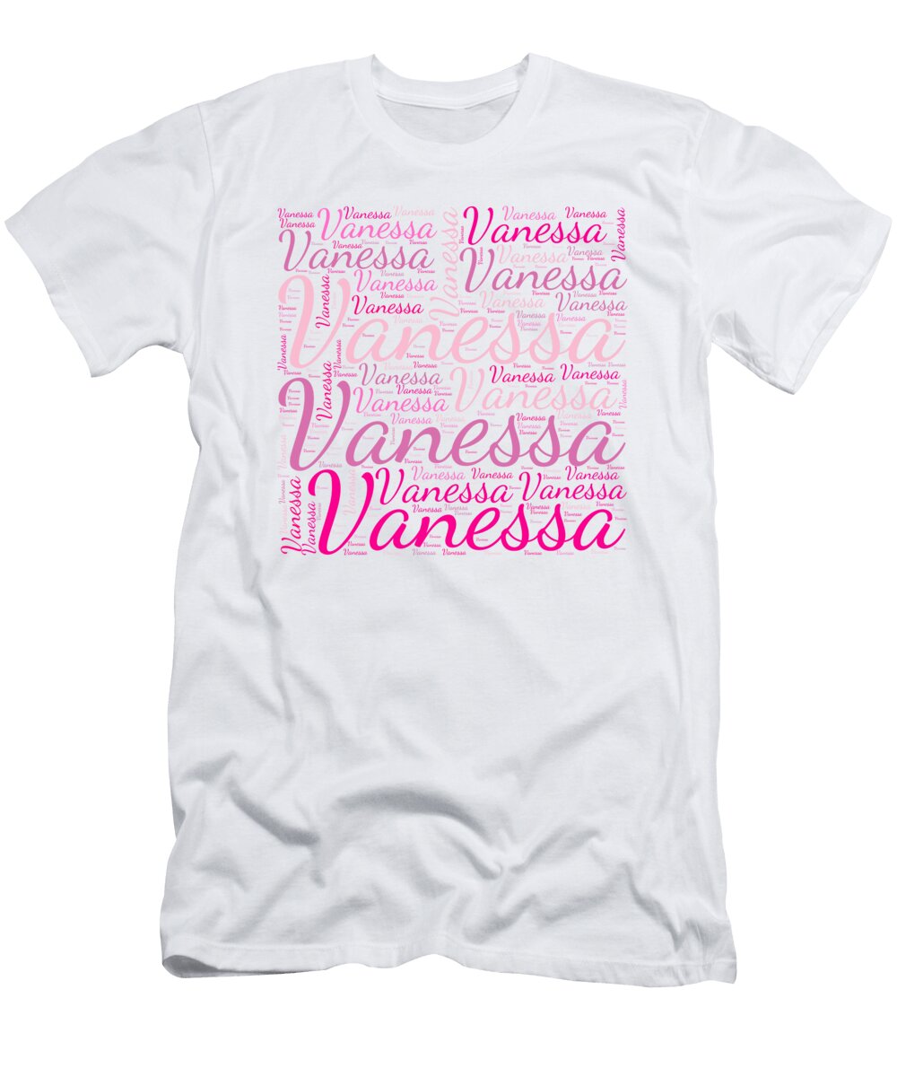 Vanessa Names Without Frontiers Vidddie Publyshd T-Shirt