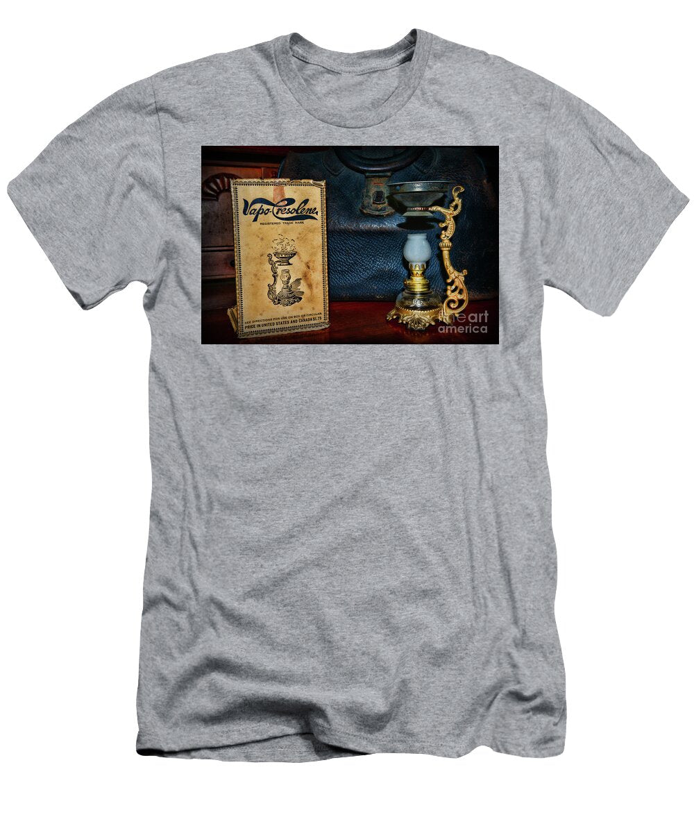 Vapo Cresolene Vaporizer Respiratory Remedy Paul Ward T-Shirt