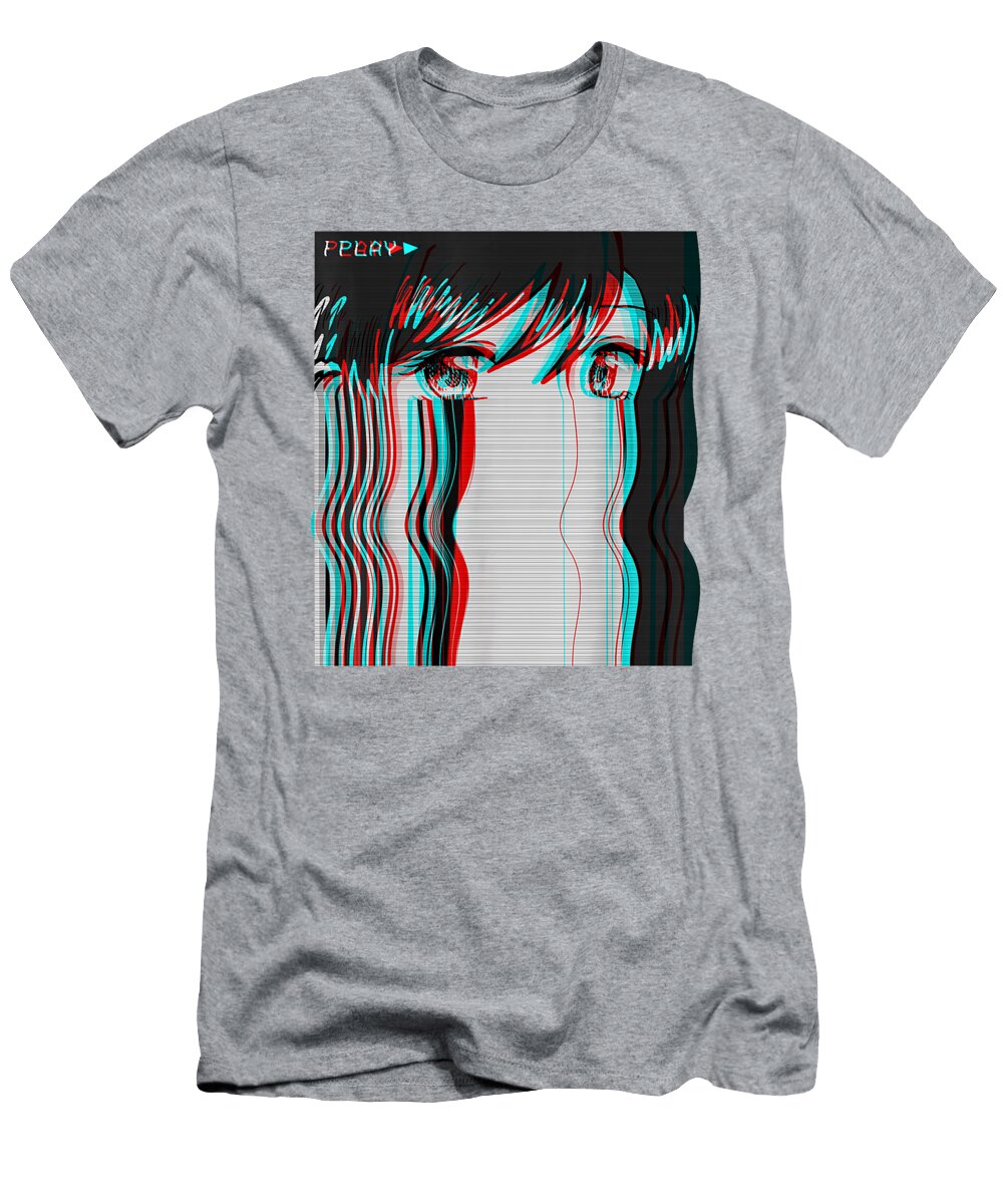 Vaporwave Aesthetic Sad a Islam Tess T-Shirt