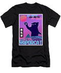 Vaporwave Aesthetic Style 80s Synthwave Cat Cat Classic Rachel Koch T-Shirt