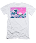 Vaporwave Great Wave Off Kanagawa Sunset Coito Cg T-Shirt