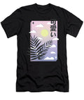 Vaporwave Japanese Sky with Sun and Plants Designed By Vexels T-Shirt