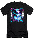 Vaporwave Papillon Dog Lover Natalie Lidford T-Shirt