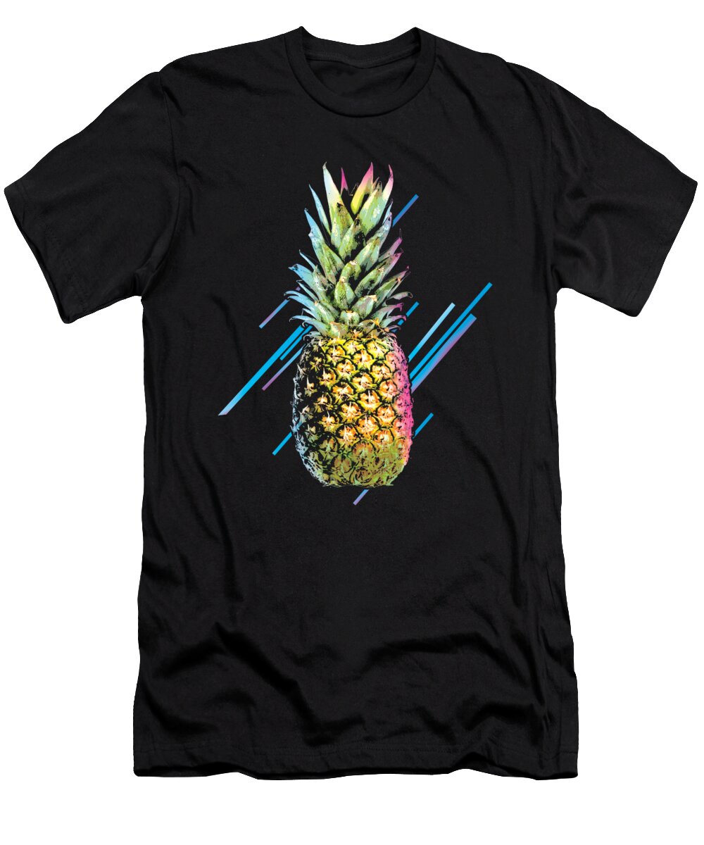 Vaporwave Pineapple Lover Fruit Hello Summer Shirtom T-Shirt