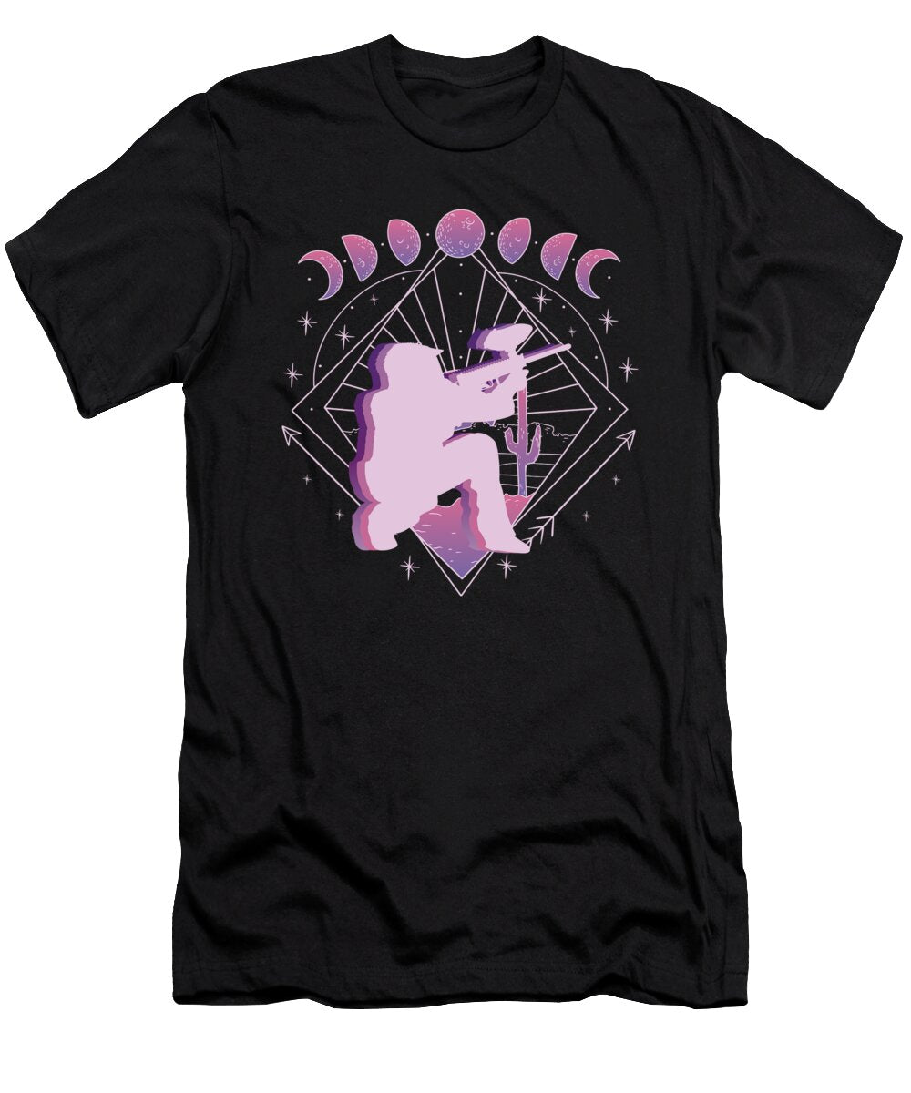 Vaporwave Space Paintball Greenoptix T-Shirt