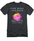Vaporwave Synthwave Love Death Rose Maple Darci T-Shirt