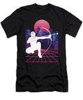 Vaporwave Synthwave Skyline Arrowtag Greenoptix T-Shirt