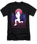 Vaporwave Synthwave Skyline Hiit Greenoptix T-Shirt