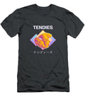 Vaporwave Tendies Chicken Tenders Japanese Kanji Ahlby Aleish T-Shirt