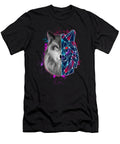 Vaporwave Wolf Retro 80s 90s Japanese Otaku Shannon Nelson Art T-Shirt