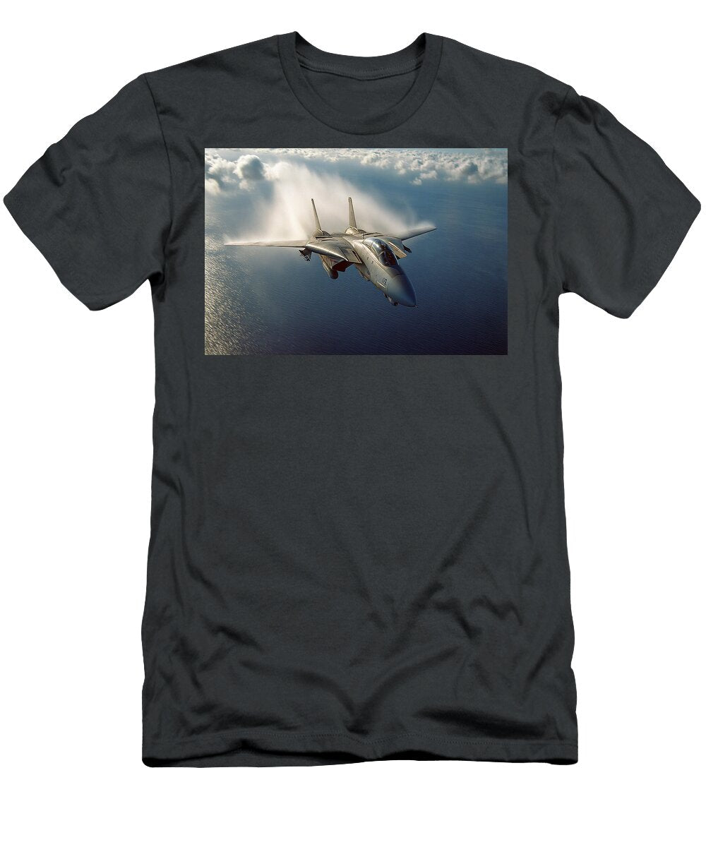 Velocitycrest Jet Run Start Aviation T-Shirt