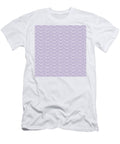 Velvety Petal Chevron in Pastel Lilac Reversed Patricia Keith T-Shirt