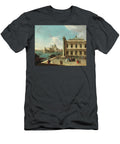 Venetian School Late Century View From the Piazzetta to the Entrance of the Grand Cana Venice with T Celestial Images T-Shirt
