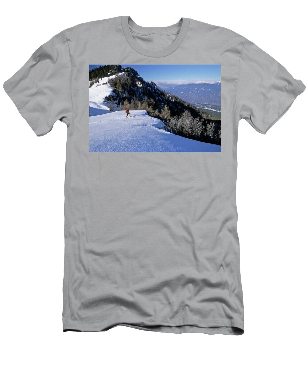 Veneto Alps Asiago Skier Italy Mario Verin T-Shirt