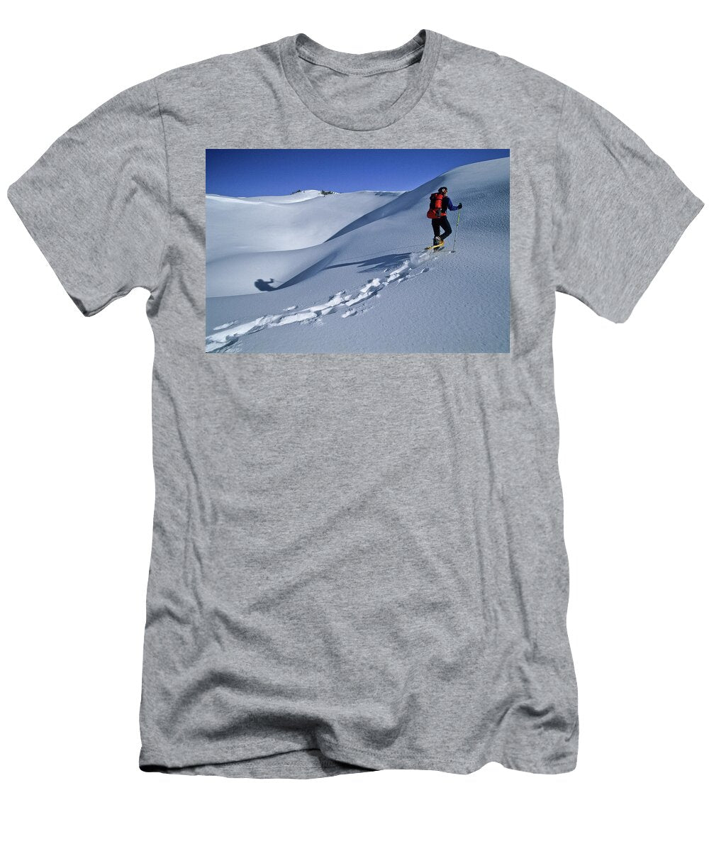 Veneto Alps Snowshoes Italy Mario Verin T-Shirt