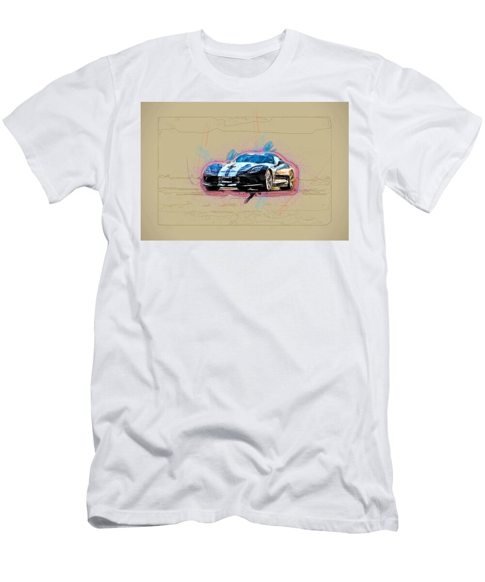 Venom 800 Supercharged Hennessey 2016 Coupe Dodge Viper Ola Kunde T-Shirt