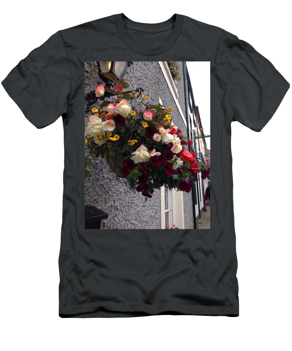 Vibrant Hanging Flower Basket LA Veta Kirby T-Shirt