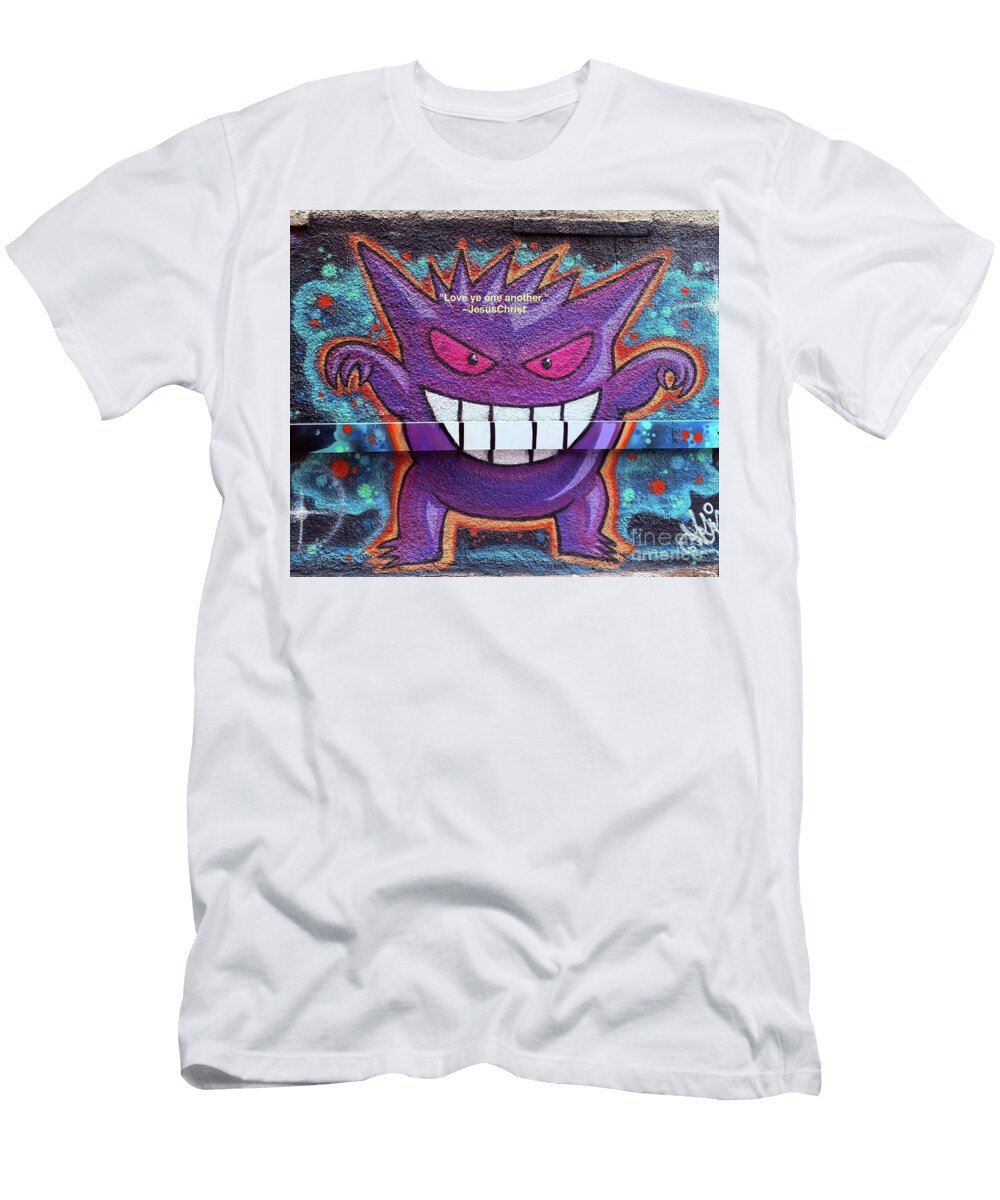 Vibrant Street Mural of Pokemon Darius Xmitixmith T-Shirt