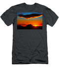 Vibrant Sunset Over a Horizon Mario G Rivera T-Shirt