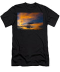 Vibrant Sunset Over Tranquil Horizon Mario G Rivera T-Shirt