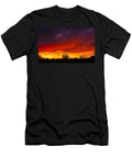 Vibrant Sunset Over Trees Mario G Rivera T-Shirt