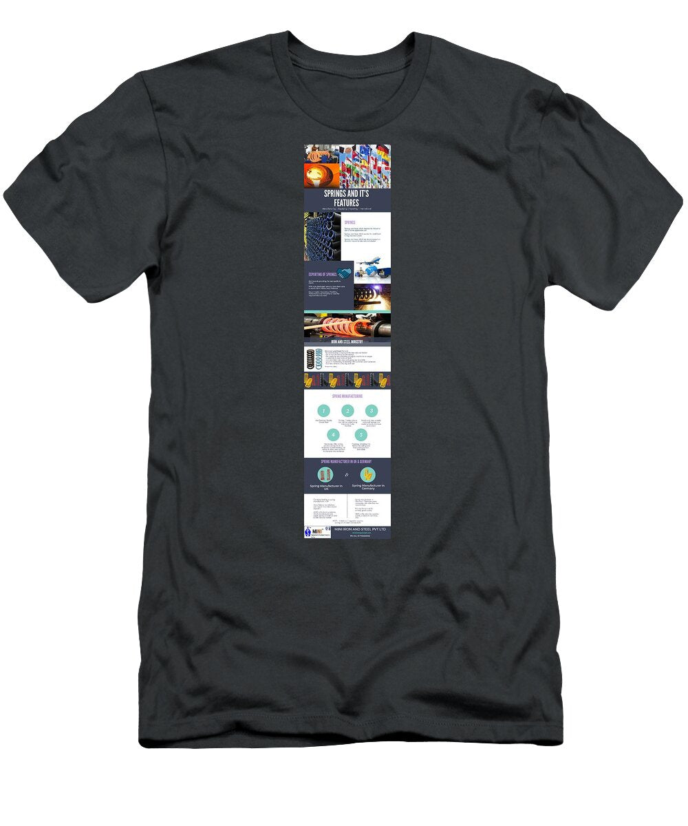 Vibration Isolation Support Springs Minal Kapoor T-Shirt