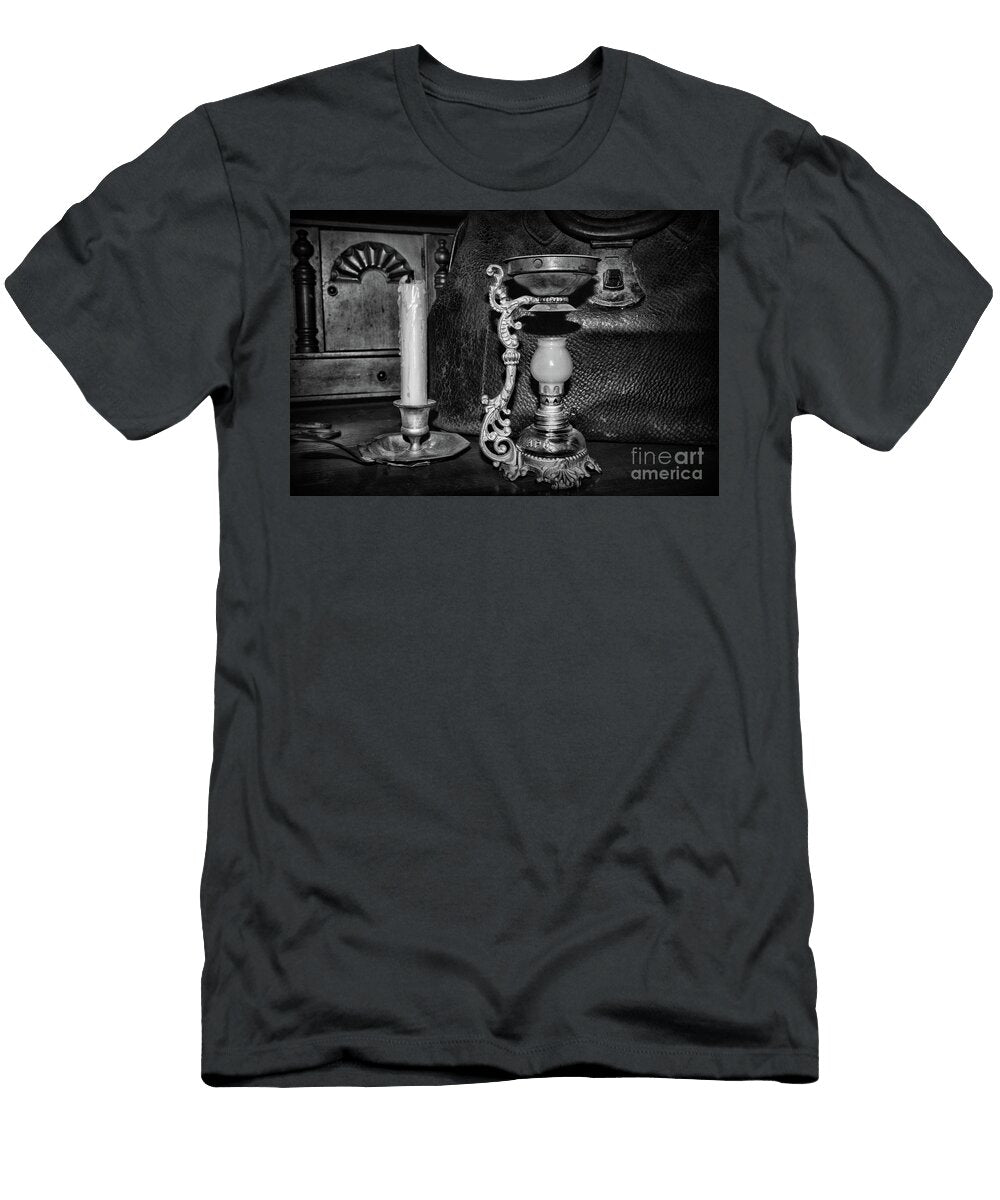 Victorian Medical Device Vapo Cresolene Vaporizer Bw Paul Ward T-Shirt