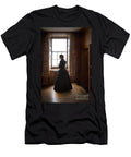 Victorian Woman Alone Before a Sash Window Lee Avison T-Shirt