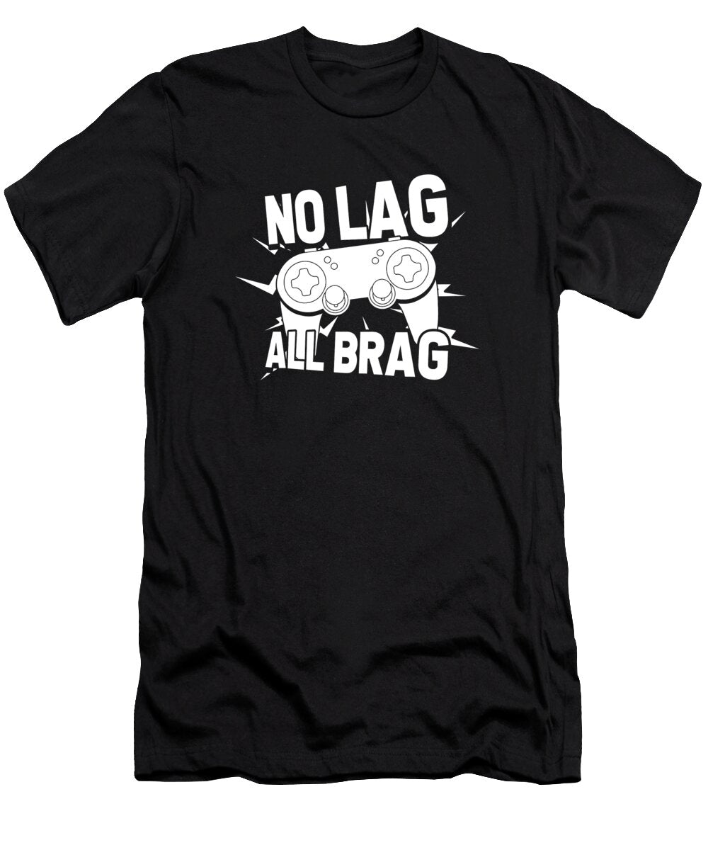Video Games Gamer Gaming Lag Crazy Squirrel T-Shirt