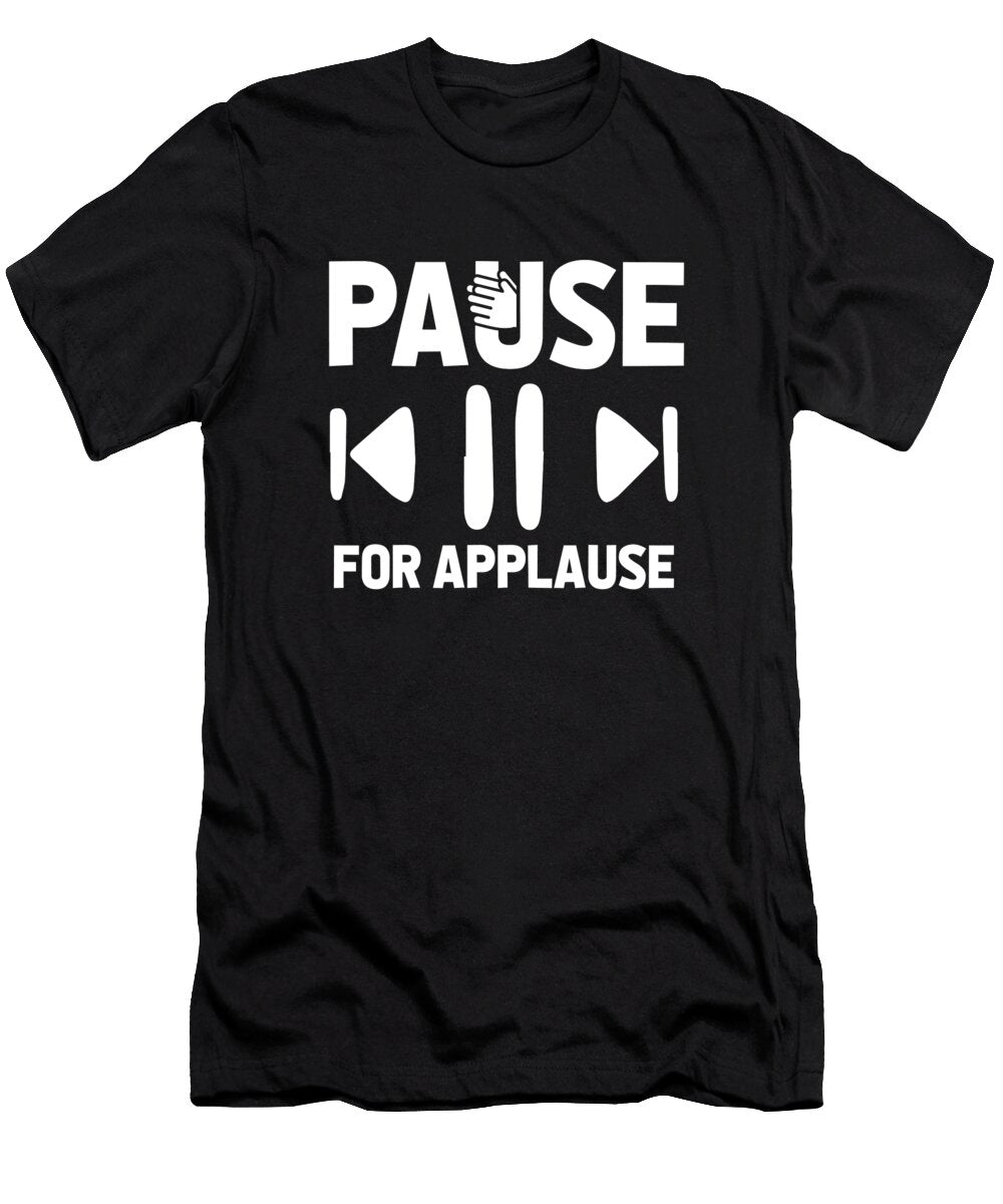 Video Games Gaming Gamer Pause Game Crazy Squirrel T-Shirt