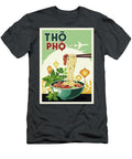 Vietnamese Pho and Lanternsretro Pho Travel Poster Illustration Travel Poster Art Print T-Shirt