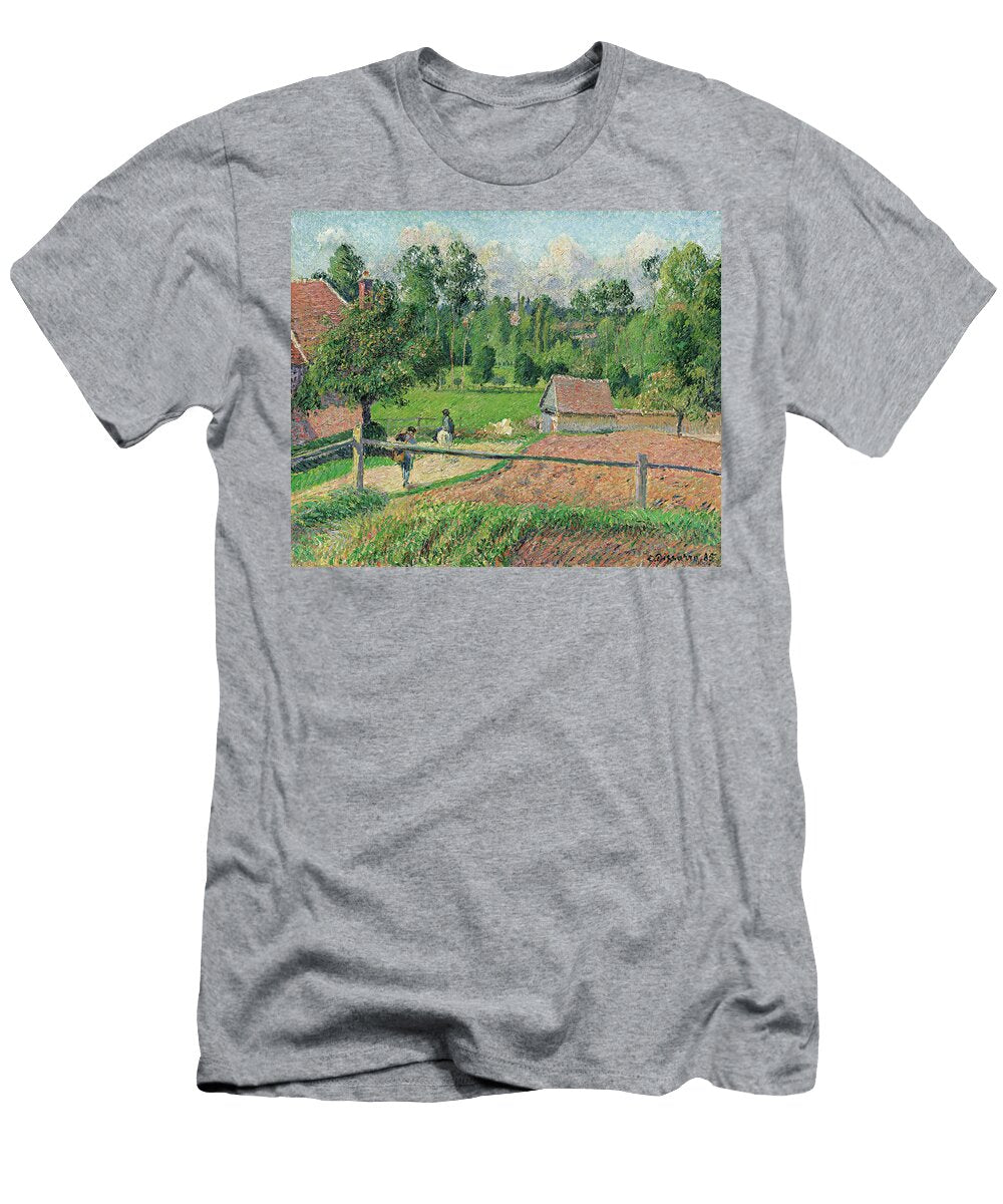 View From the Artists Window Eragny Camille Pissarro T-Shirt