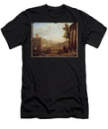 View of Campo Vaccino in Rome the Roman Forum Around 1630 17th Century Painting Claude Lorrain T-Shirt