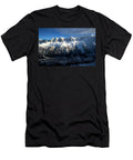 View of Chamonix Mont Blanc and Mont Mario Colonel T-Shirt