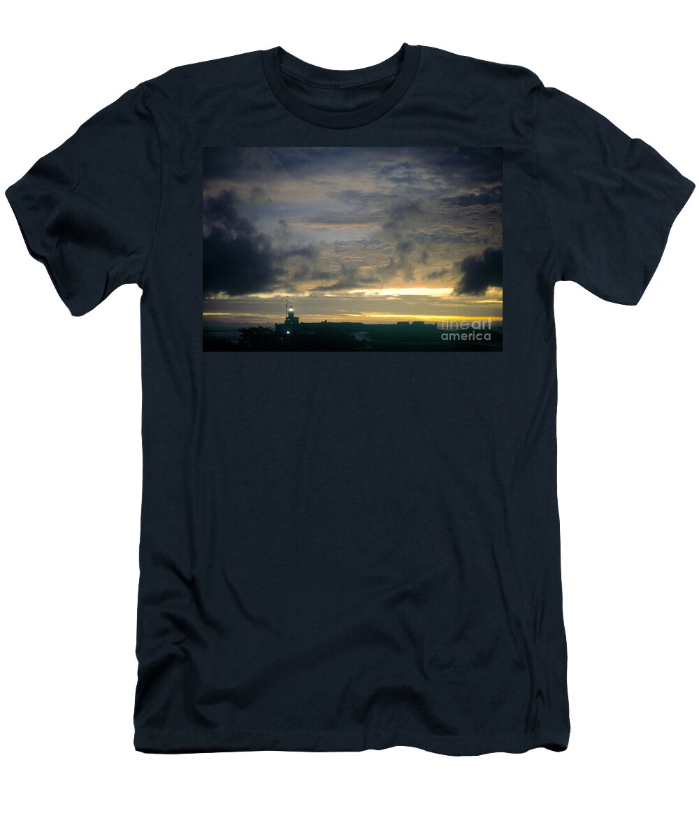 View of Havana Harbour in Cuba At Dusk 1998 T-Shirt