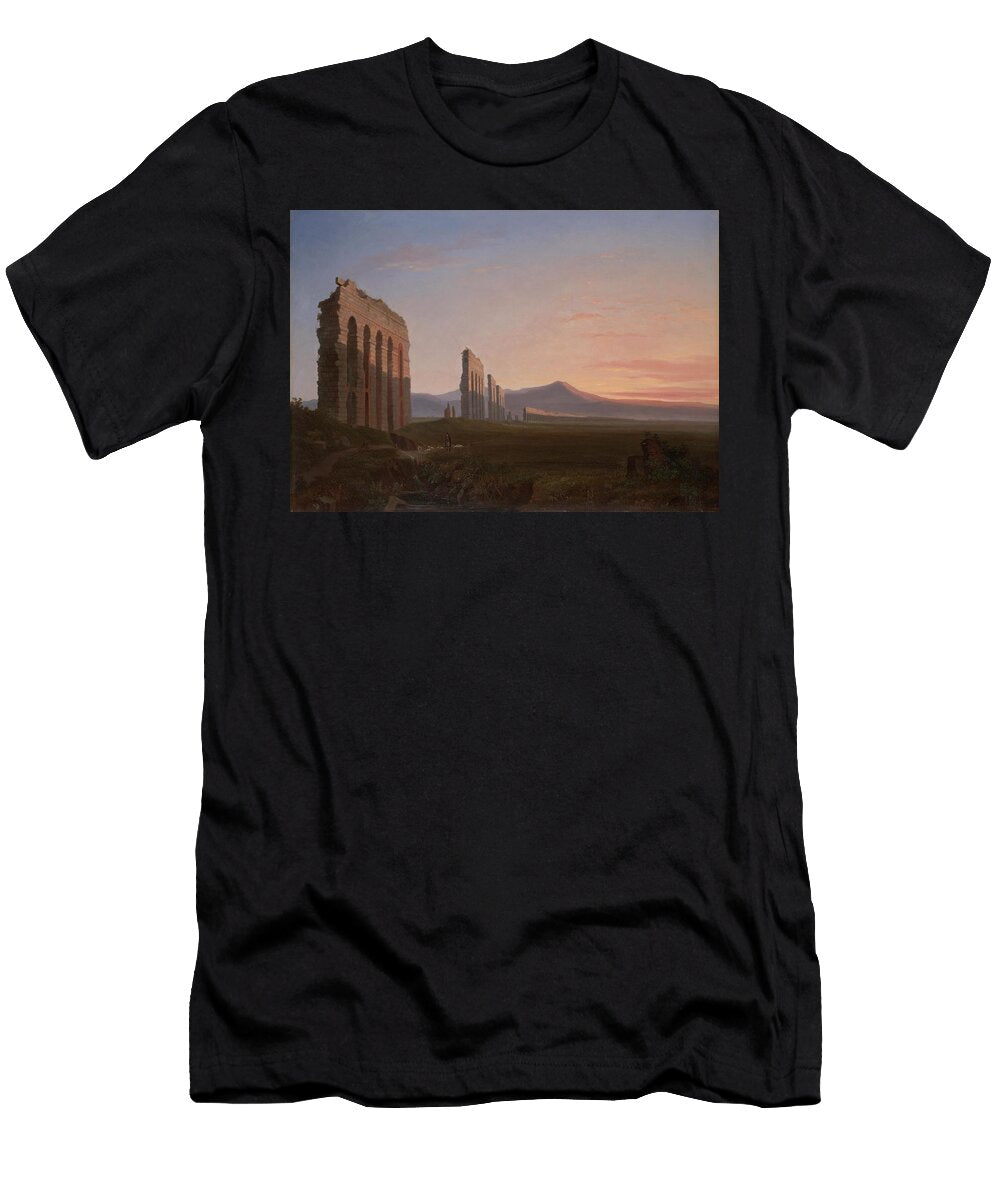 View of the Roman Campagna Benjamin Champney American T-Shirt
