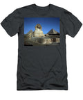 View of the Sphinx and Pyramids of Chephren and Cheops Egyptian T-Shirt