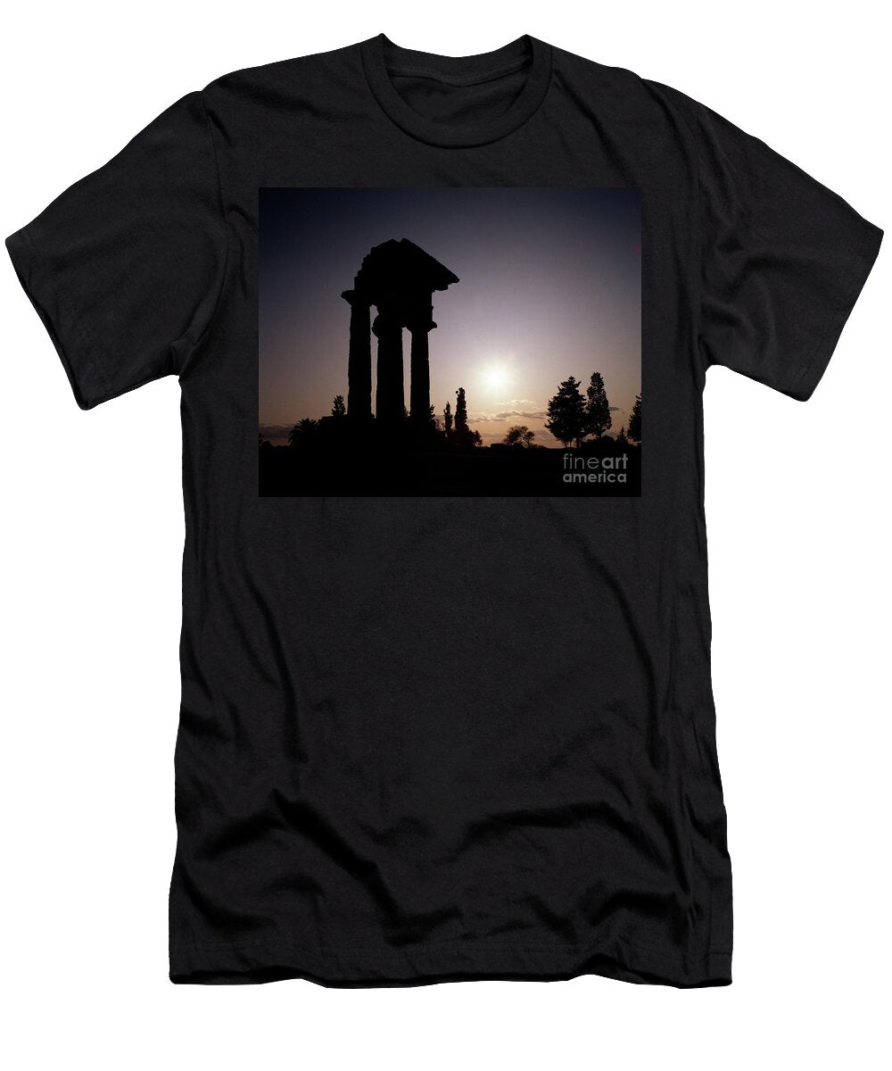 View of the Temple of the Dioskouroi 5th Century Bc Greek School T-Shirt