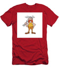 Viking Repairman Standing Spanner Cartoon Aloysius Patrimonio T-Shirt