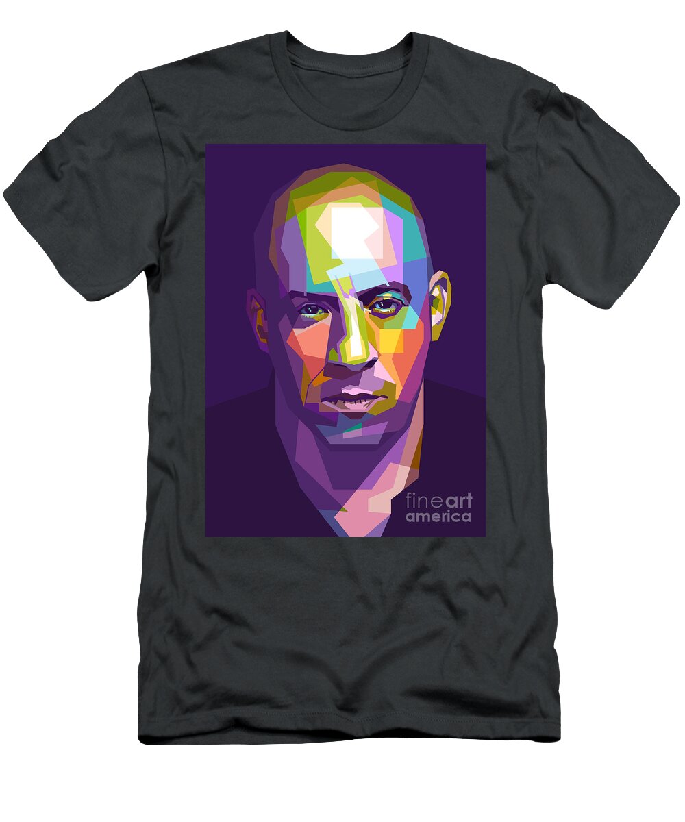 Vin Diesel Zq Artwork T-Shirt