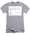 Vintage 1917 Engineering Diagram Illustrating Steam Engine Cylin As3 Historic Illustrations T-Shirt