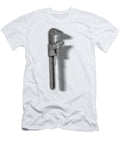 Vintage Adjustable Wrench Backside in Black and White Yopedro T-Shirt